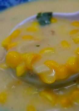 Cream soup ayam jagung