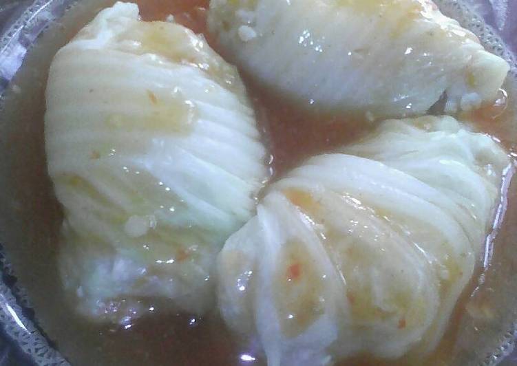 resep Siomay sawi putih sehat