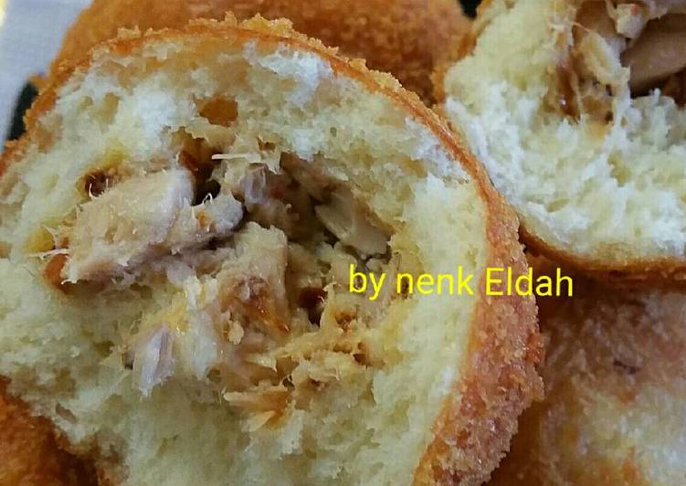 Resep Roti goreng isi Tuna mayo Karya Eldah