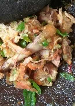 Ayam presto geprek keju