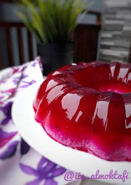 Puding Foam Buah Naga