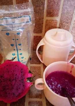 MPASI (Puree Buah Naga Merah)
