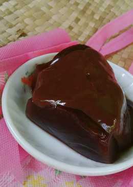 Puding Coklat With Vla Coklat yummy