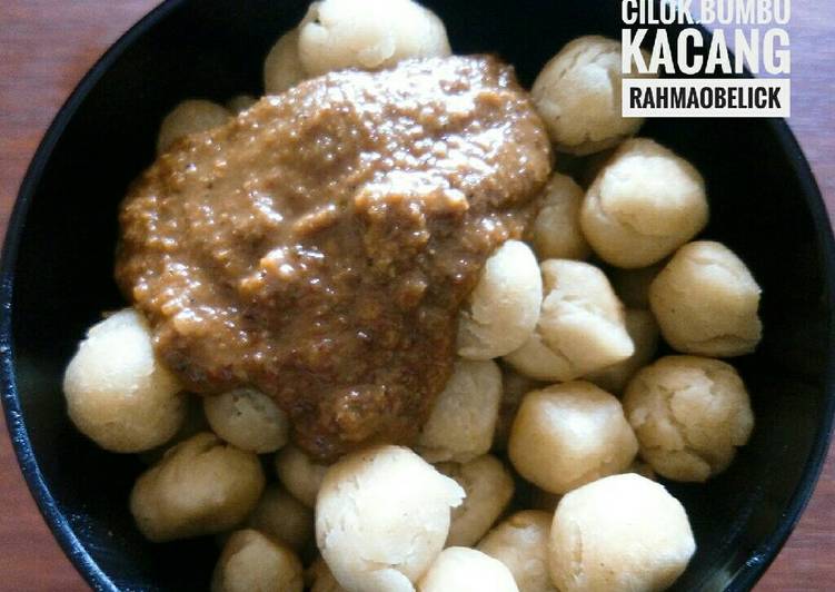 Resep Cimol bumbu kacang Karya rahma obelick