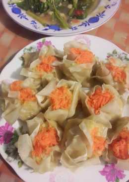 Siomay ayam kulit pangsit (dimsum)