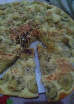 Pizza pisang lilin