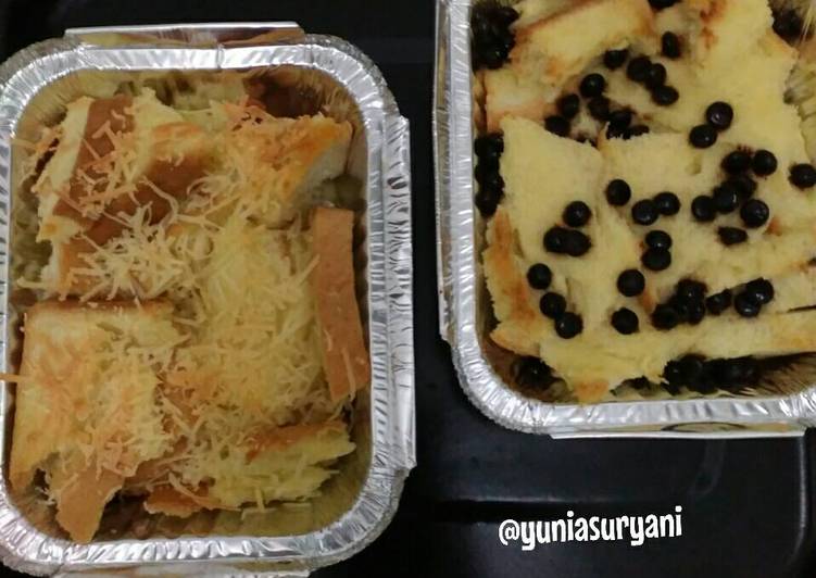 gambar untuk cara membuat Puding Roti Tawar Simpel (kukus)