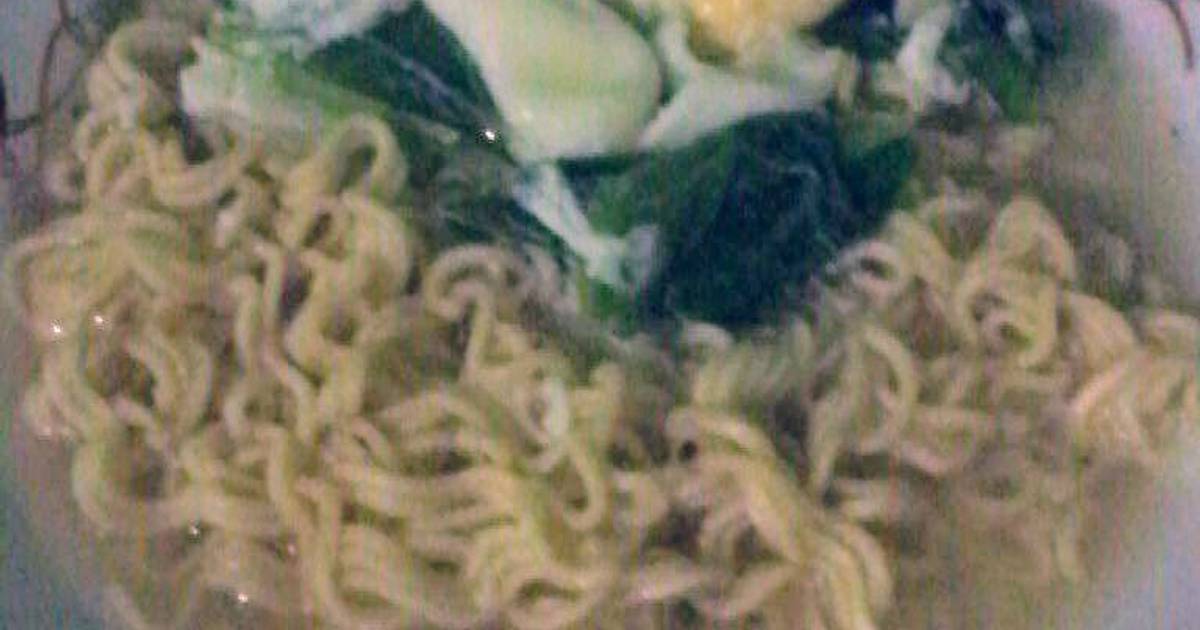  Resep  Mie instan kriuk  ala2x aku Mie Seduh polosan 