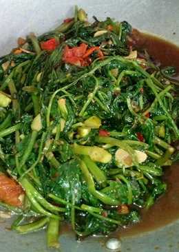 Tumis kangsung petai/ kangkung oseng petai