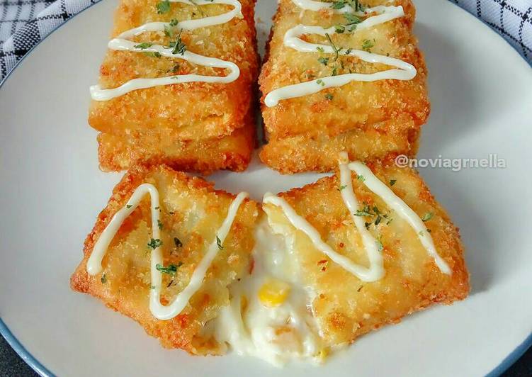 gambar untuk resep Risoles ayam sayur keju lumer