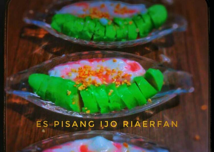 gambar untuk resep Es Pisang Ijo