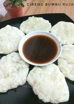 Cireng Salju Bumbu Rujak