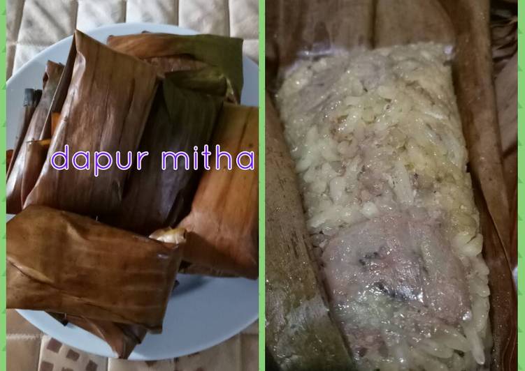 Resep Lepet pisang ketan kelapa - Dapur Mitha