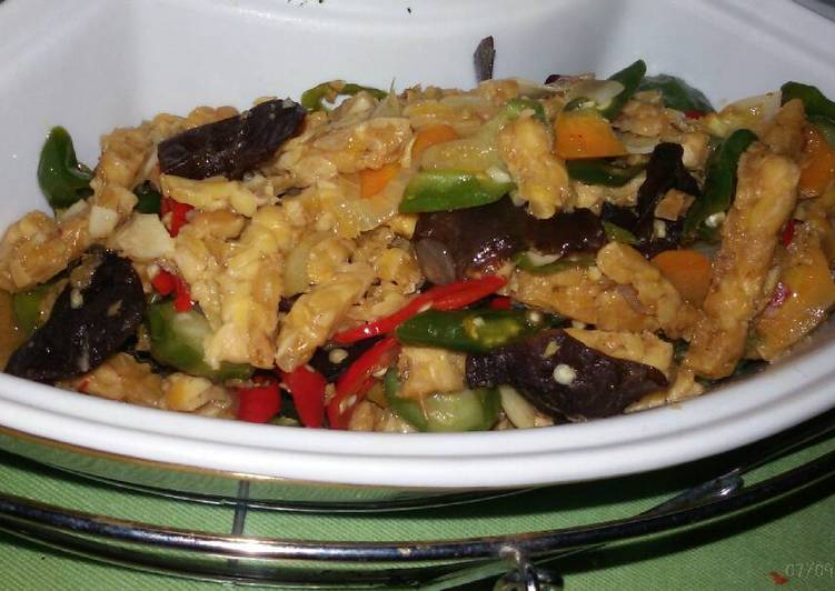 resep masakan Oseng jamur kuping