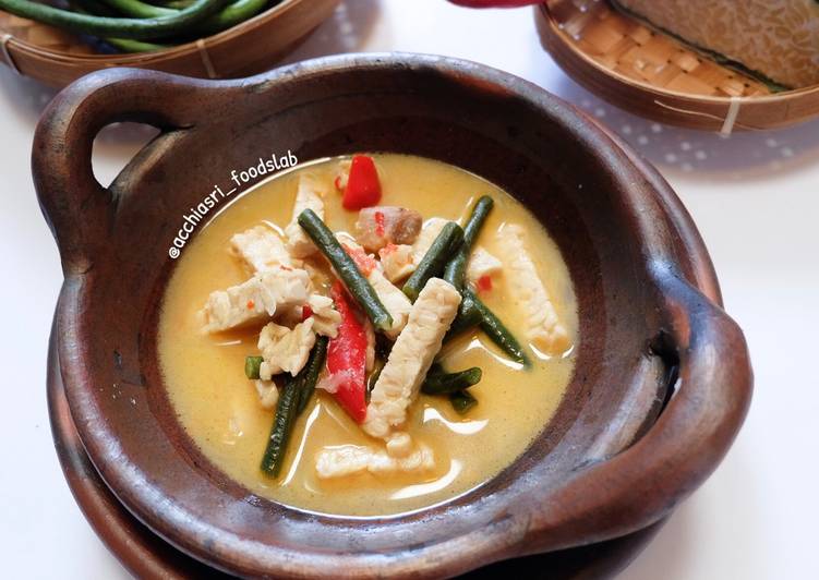 Sayur Tempe Kacang Panjang