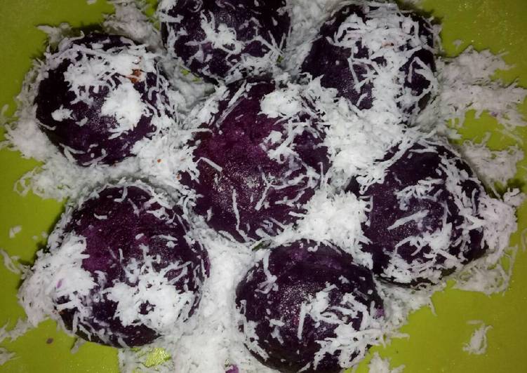  Resep  Klepon Ubi Ungu ala ibu2 jaman  now  oleh Whanty 