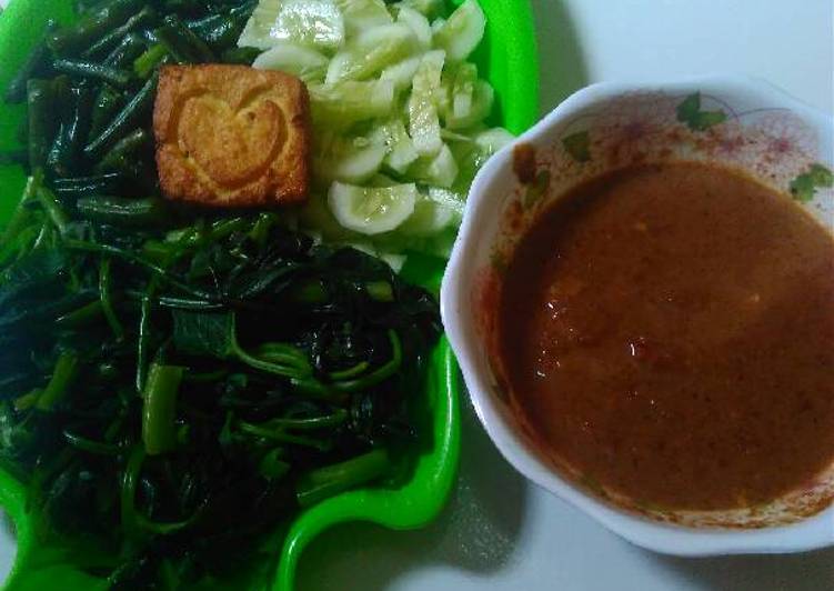 cara membuat Pecel Sayur Sederhana