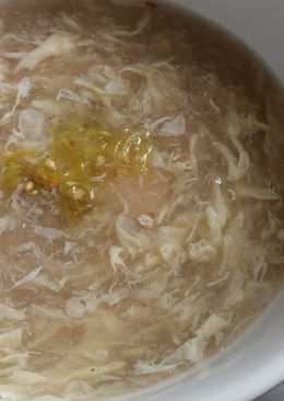 Sup asparagus kepiting