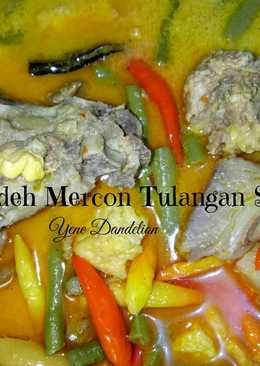 Lodeh Mercon Tulangan Sapi #Dandelion