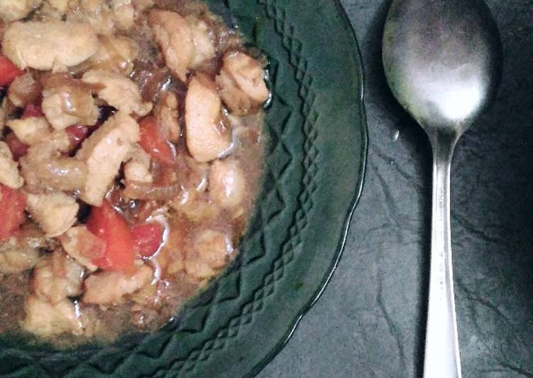 resep masakan (my first) Chicken Teriyaki