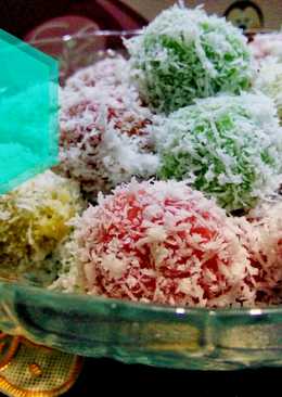 Klepon Ubi Pelangi