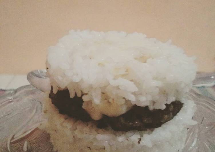 resep Burger Nasi Tuna