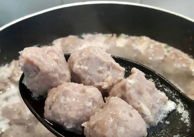 resep Bakso Sapi Kenyal ala Mak Jordan