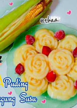 Puding Jagung Susu (MPASI 14 M)