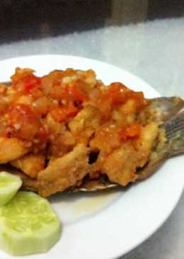 Gurami crispy saos asem manis pedas