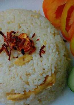 Nasi Hainan Rice Cooker Sederhana