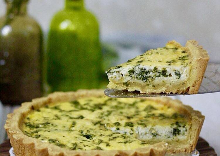 Spinach Cheese Quiche