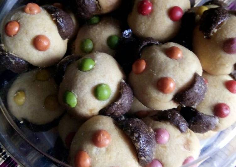 gambar untuk cara membuat Puppy Crunch Cookies