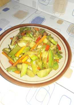 Tumis baby labu+wortel saori jeletot ala momy