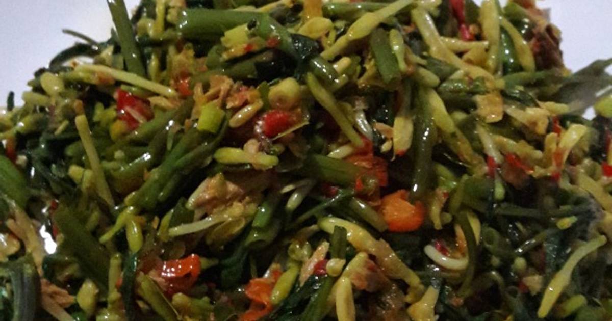 Cah kangkung bunga pepaya 17 resep Cookpad