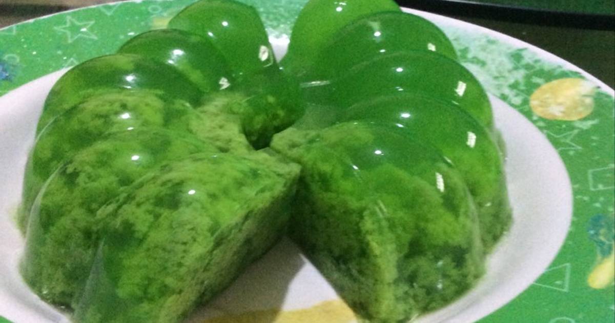  Resep  Puding  lumut  hijau pandan  oleh Santy sansan Cookpad