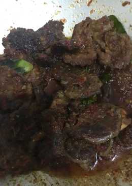 Daging balado pedas