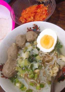 Kuah bakso langsung jadi