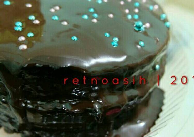 bahan dan cara membuat Chocolate Ganache