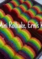 Rainbow mini Rollcake