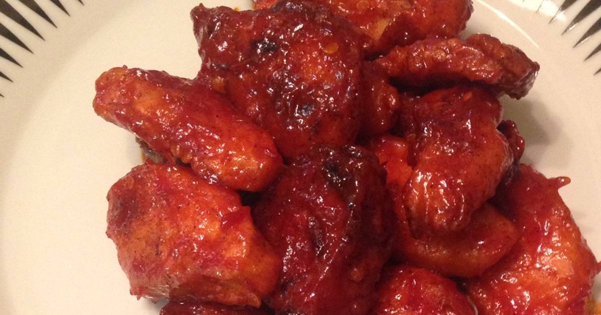 Resep Spicy chicken wings ala Bety Nurfia