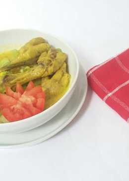 Ceker kuah bumbu soto menu anak