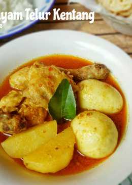 Gulai Ayam Telur Kentang