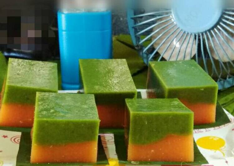 bahan dan cara membuat Puding Manggo Avocado Susu