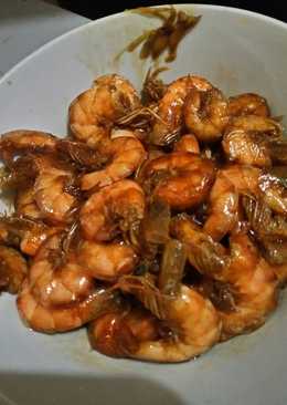 Udang tumis kecap