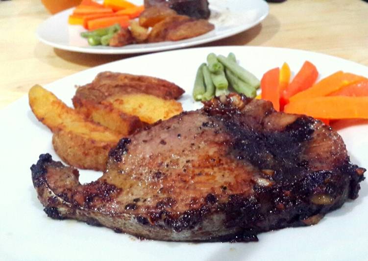 gambar untuk resep makanan Grilled Tuna Blackpepper (steak tuna ala2 resto)