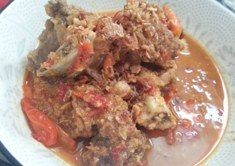 resep 8. Krengsengan Iga Sapi Puedessss Polll