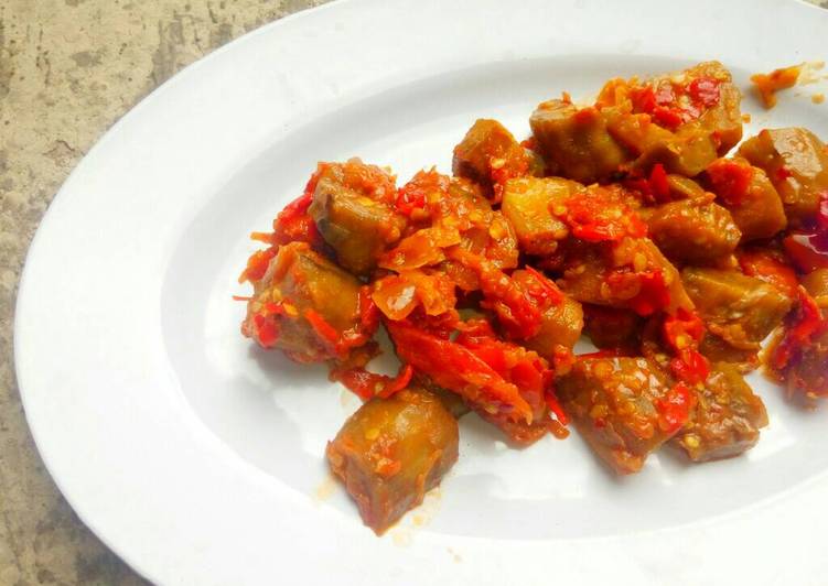 resep makanan Balado terong