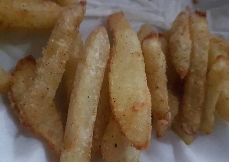Resep Kentang Goreng ala KFC (French Fries) Dari Dhewi Kartika