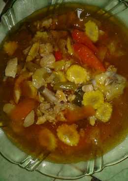 Capcay ayam jagung â¡â¥â¡