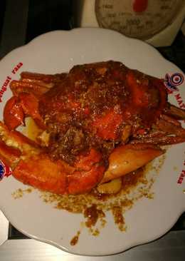 Kepiting saos tiram pedas